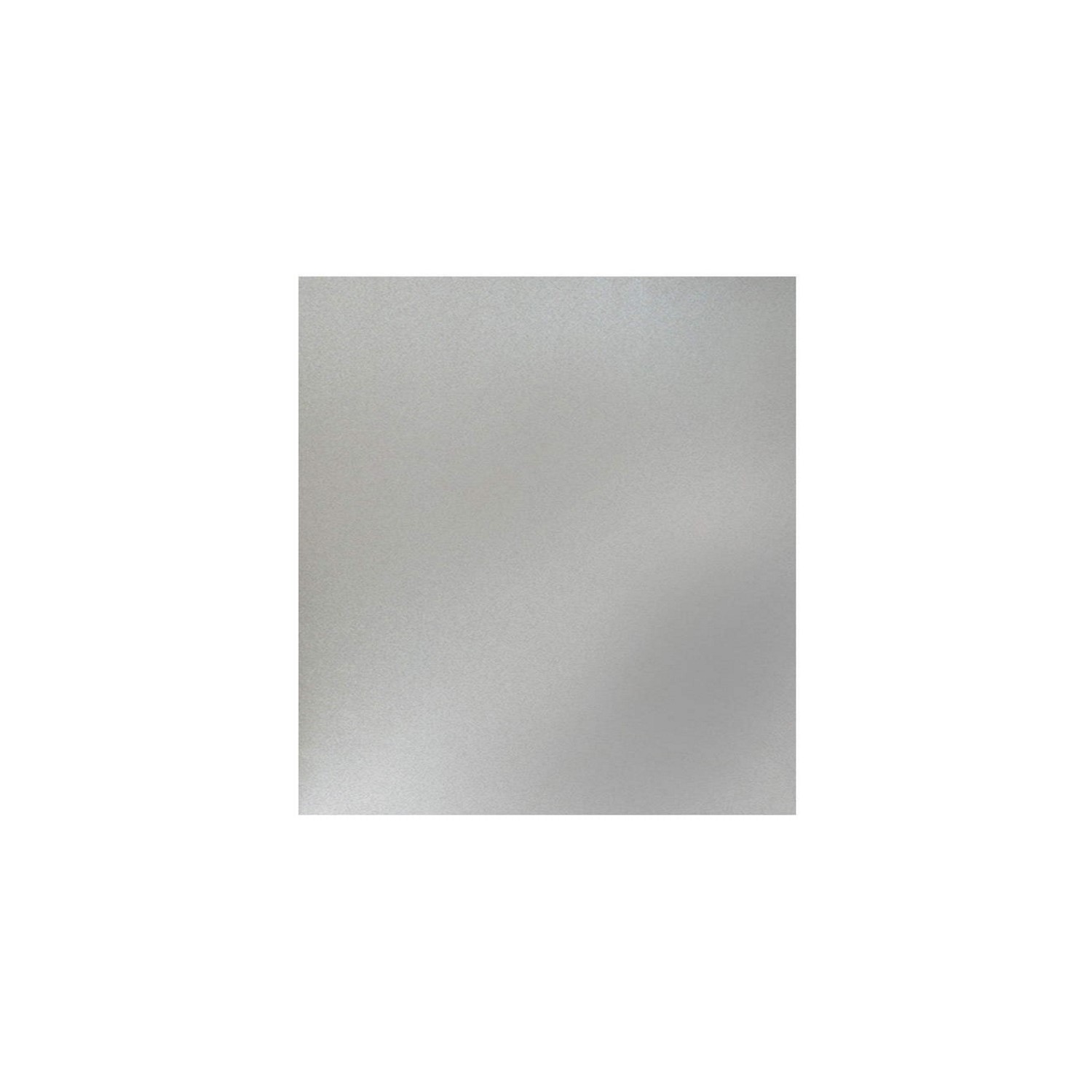 De Santii 700x750mm Rectangular Splashback - Stainless Steel