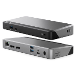 ALOGIC DX2 Wired USB 3.2 Gen 1 (3.1 Gen 1) Type-C Black, Gray