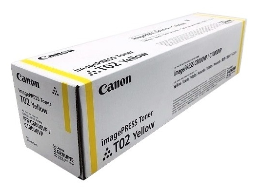 Image of Canon 8532B001/T02 Toner yellow, 43K pages/5% for Canon imagePRESS...