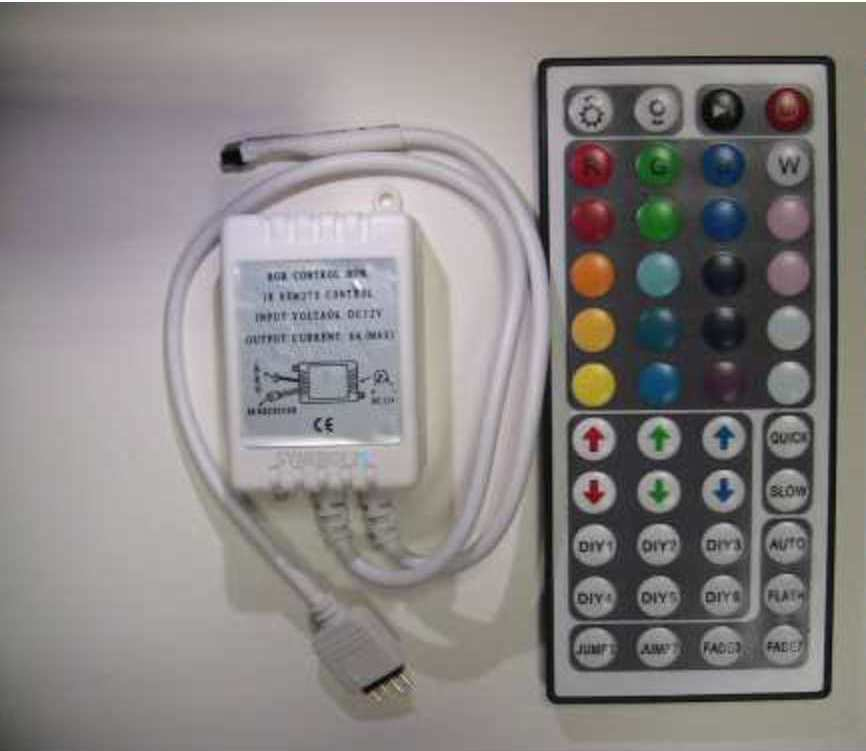 EU Product - Flex Strip zub. RGB Controller DC12V+ 44-key thumbnail