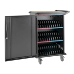 Tripp Lite CSC36AC portable device management cart/cabinet Black