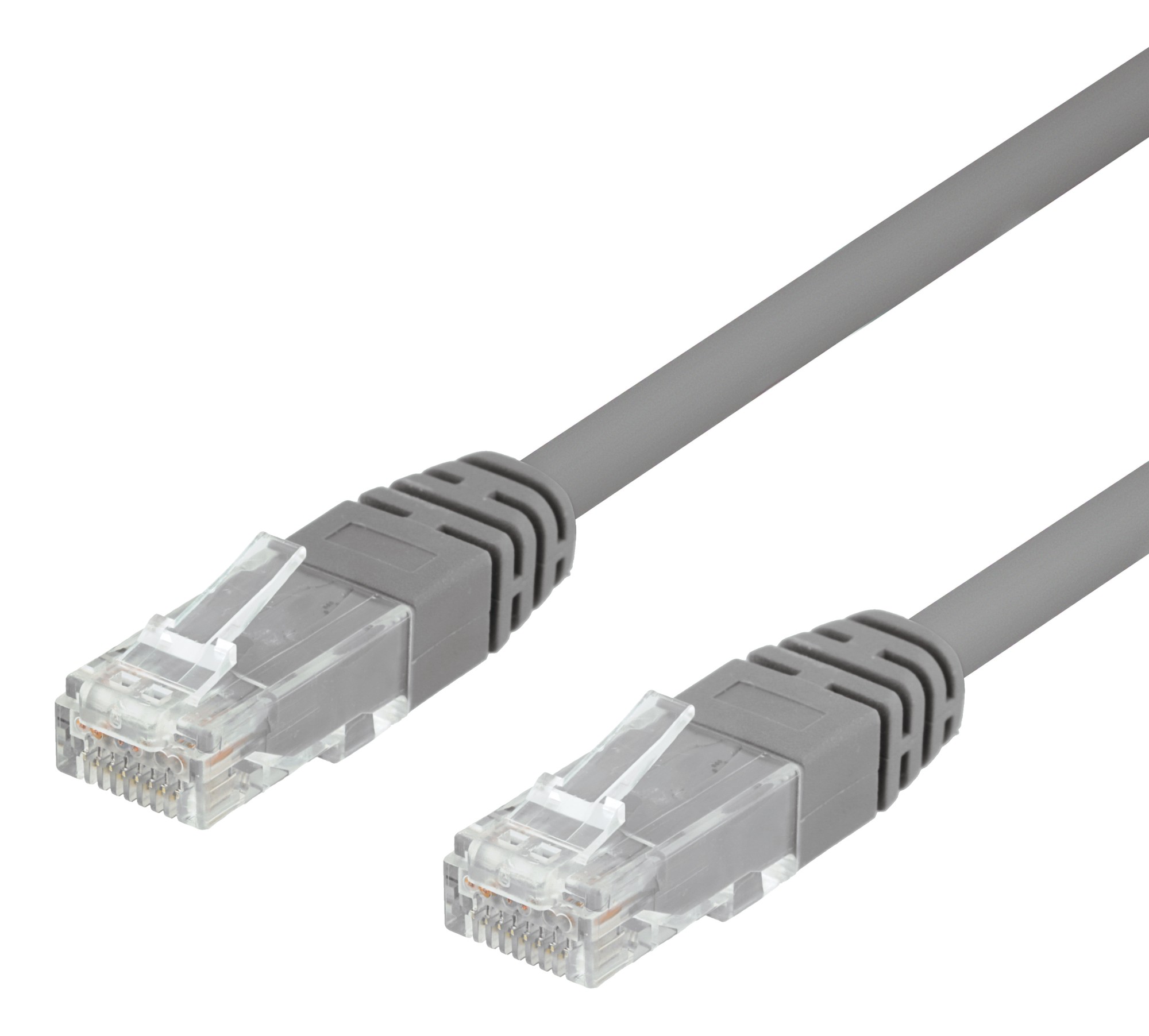 Deltaco TP-615 networking cable Grey 15 m Cat6