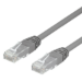 Deltaco U/UTP Cat6 patchkabel, LSZH, 3m, grå