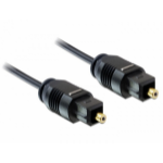 DeLOCK 1m Toslink Standard audio cable Black