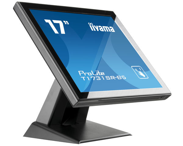 17" 5-wire resistive touchscreen, 1280 x 1024, 1000:1, 5:4, 5ms, IP54