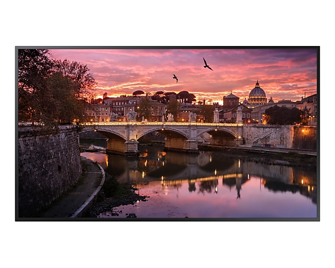 Image of Samsung QB50R-B Digital signage flat panel 125.7 cm (49.5") TFT...