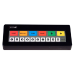 Logic Controls KB1700 POS keyboard PS/2 Black