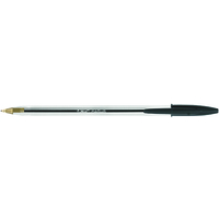 Image of BIC CRISTAL BPOINT PEN MED BLK PK50