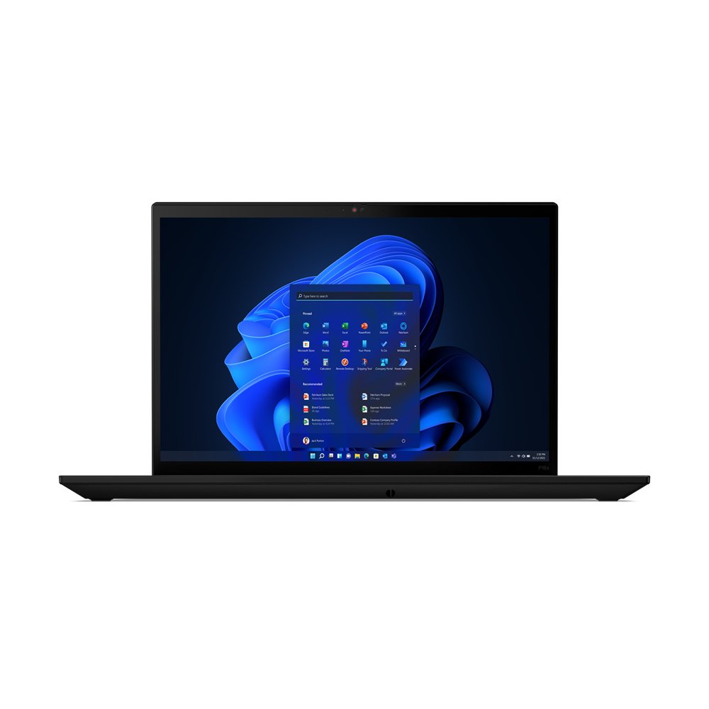 Image of Lenovo ThinkPad P16s Mobile workstation 40.6 cm (16") WQUXGA...