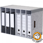 Bankers Box BOX DAMAGED - FSC System File Store Module Pack of 5