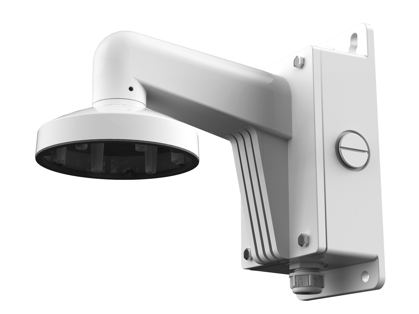 Image of LevelOne Wall Mount Bracket with Junction Box, Aluminum Alloy