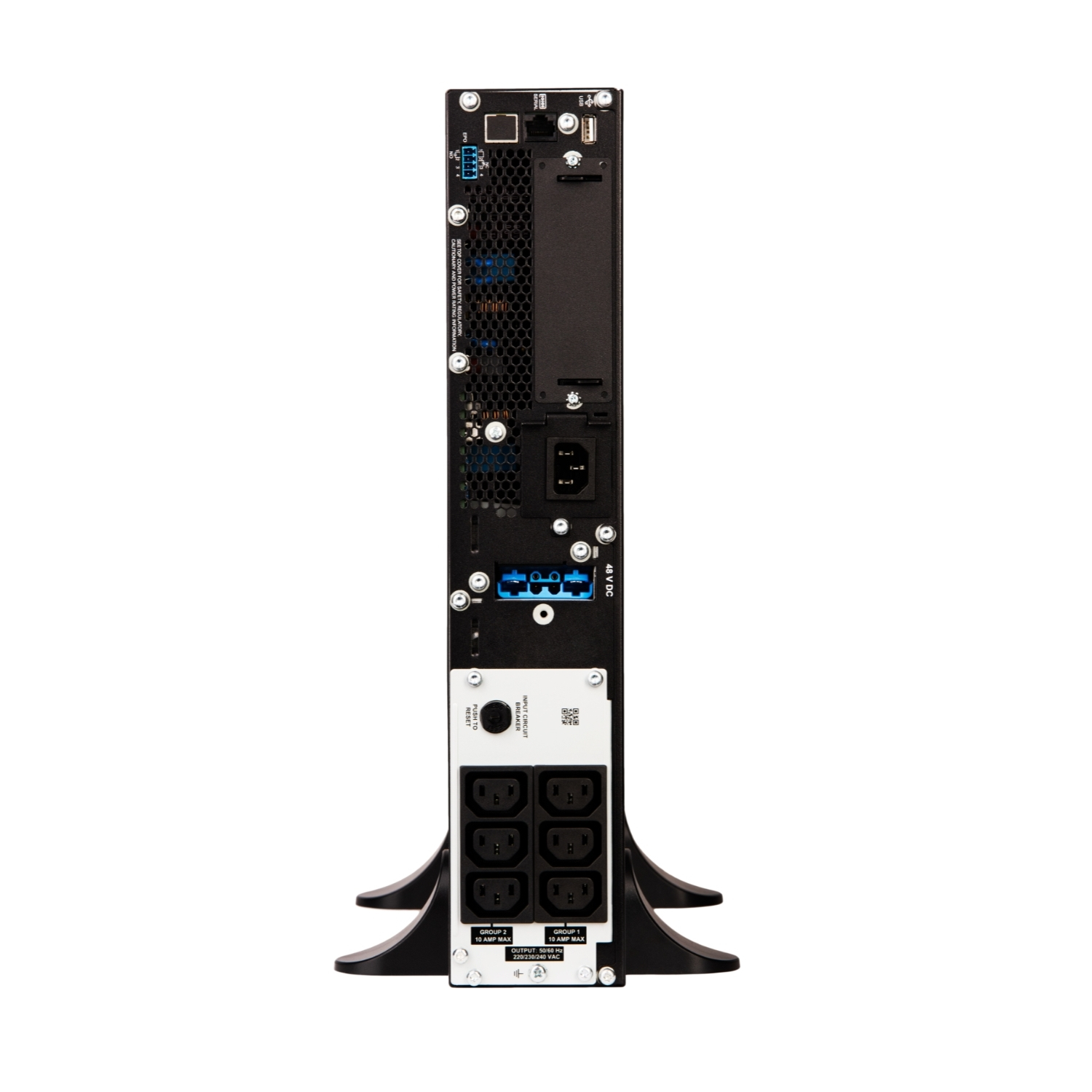 Apc Smart-Ups On-Line. 1500Va/1500W. Tower. 230V. 6X C13 Iec Outlets.