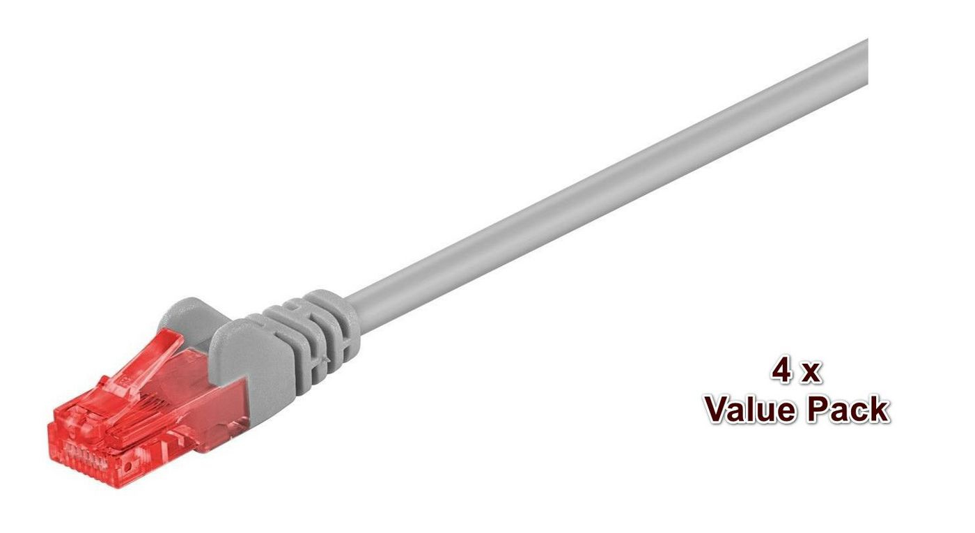 Microconnect V-UTP620VP networking cable Grey 20 m Cat6 U/UTP (UTP) Ro