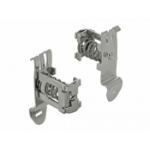 DeLOCK Shield Clamp for DIN Rail - Cable diameter 3 - 8 mm