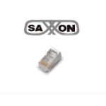 SAXXON S901B - Conector plug RJ45 para cable UTP/FTP /CAT 5E / Blindado / Paquete 100 piezas -