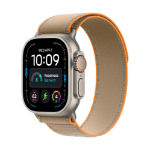 Apple Watch Ultra 4 GPS + Cellular 49mm Natural Titanium Case with Sand Trail Loop - M/L