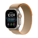 Apple Watch Ultra 4 GPS + Cellular 49mm Natural Titanium Case with Sand Trail Loop - M/L