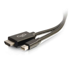 C2G 3m Mini DisplayPort to HDMI Adapter Cable - Mini DP Male to HDMI Female - Black