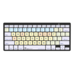 Logickeyboard LKB-DYSLEX-BTON-UK keyboard Home Bluetooth QWERTY English Black, White
