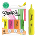 Sharpie 2190473 Fluo XL Highlighter Blister Pack x 4