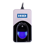HID Identity DigitalPersona 4500 fingerprint reader USB Type-A 500 x 500 DPI Black, Grey