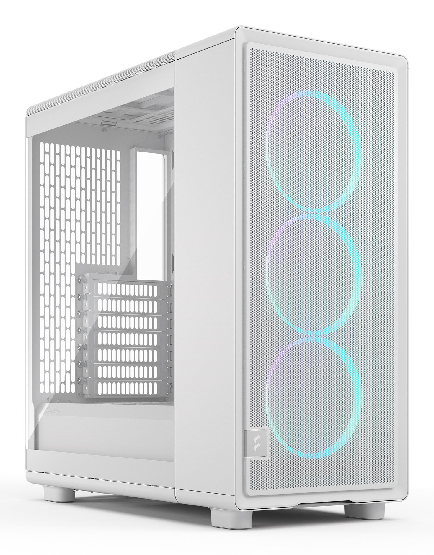 Fractal Design Epoch White TG RGB Clear Tint