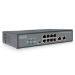 Digitus 8-Port Fast Ethernet PoE Netwrkswitch, Desktop, unmanaged, 2 Uplink Ports RJ45,120 W, af/at