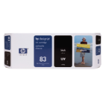 HP C4940A/83 Ink cartridge black, UV-Ink 680ml for HP DesignJet 5000 UV