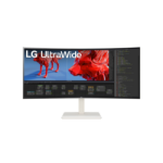 LG 38BR85QC-W computer monitor 38" 3840 x 1600 pixels UltraWide Quad HD+ LCD White