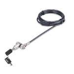 StarTech.com UNIVKMKO-LAPTOP-LOCK cable lock Black 78.7" (2 m)