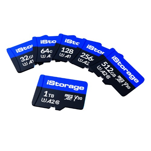 iStorage IS-MSD-3-256 memory card 256 GB MicroSDXC UHS-III Class 10