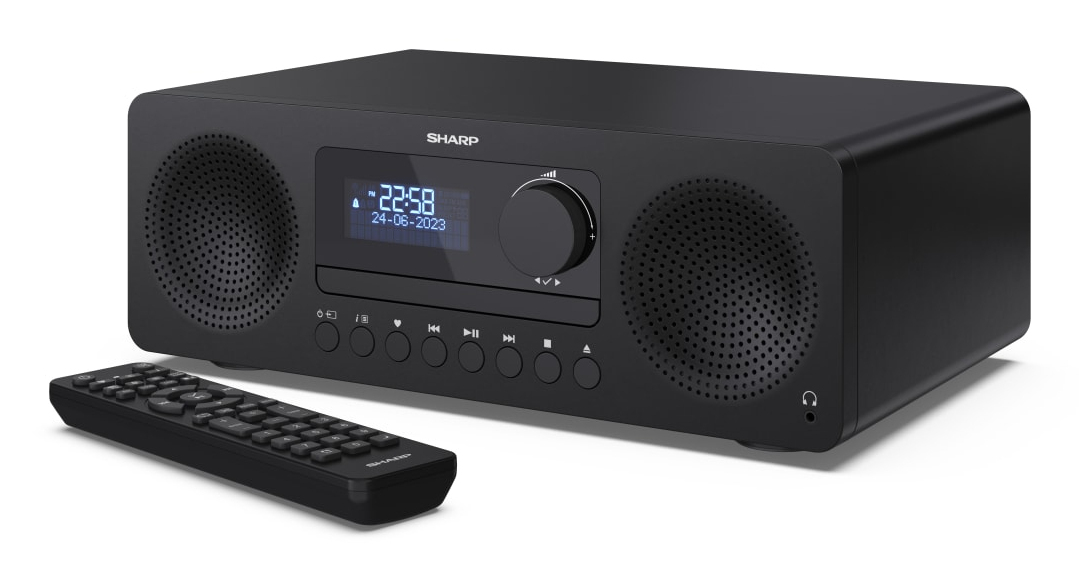 Sharp XL-B720D(BK) home audio system Home audio micro system 30 W Blac