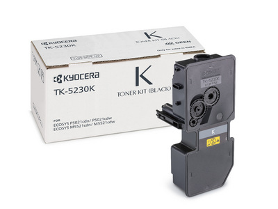 Image of Kyocera 1T02R90NL0/TK-5230K Toner-kit black. 2.6K pages ISO/IEC 19752