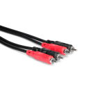 Hosa Technology CRA-202 audio cable 2 m 2 x RCA Black, Red