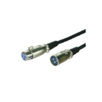 Microconnect XLRMF1 KVM cable 1 m Black