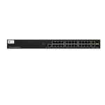 Barox RY-LGS23-26 network switch Managed L2/L3 Gigabit Ethernet (10/100/1000) Power over Ethernet (PoE) 1U Black