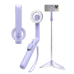 Spigen MagSafe Tripod Selfie Stick selfiestick Smartphone Lavendel