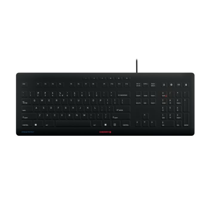 CHERRY JK-8502EU-2 keyboard USB QWERTY English Black