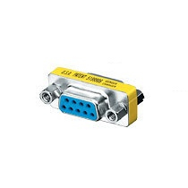 Image of Equip Serial RS232 DB9 Gender Changer Coupler Female to Female