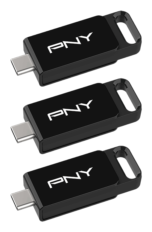 PNY Elite USB flash drive 128 GB USB Type-C 3.2 Gen 1 (3.1 Gen 1) Black