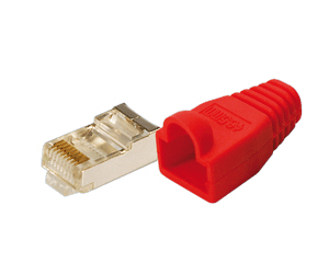 LogiLink MP0016 wire connector RJ-45 Red
