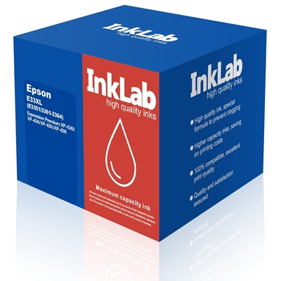 Image of InkLab E33XL-MULTI printer ink refill