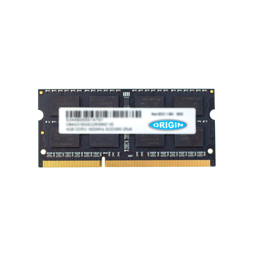 Origin Storage 16GB DDR3 1600MHz SODIMM 2Rx8 Non-ECC 1.35V