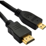 Astrotek HDMI to Micro HDMI Cable 3m - 1.4v 19 pins A Male to D Male 34AWG  OD4.2mm Gold Plated RoHS LS