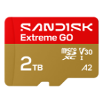 SanDisk Extreme GO 2 TB MicroSDXC UHS-I