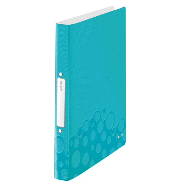 Image of Leitz 42570051 ring binder A4 Blue, Metallic
