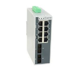 Perle IDS-710-C2SD10-XT Managed Gigabit Ethernet (10/100/1000) White, Black