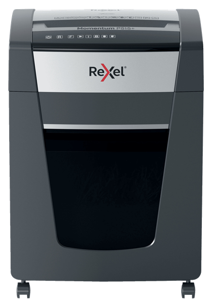 Image of Rexel P515+ paper shredder Micro-cut shredding 55 dB Black