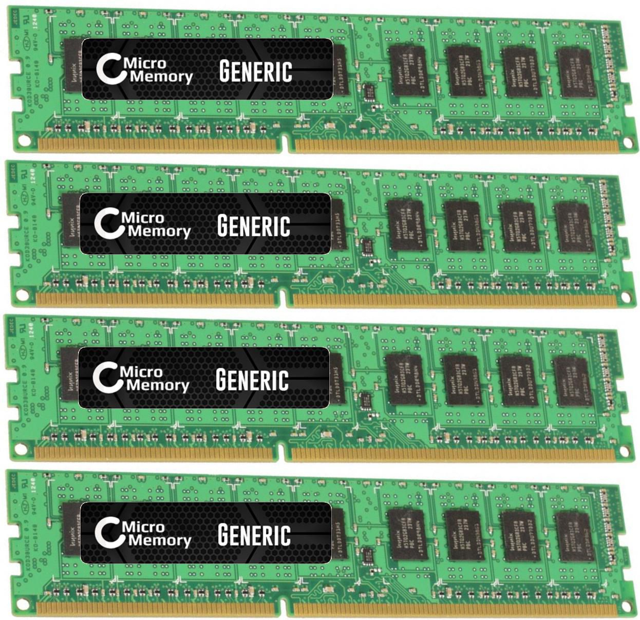 CoreParts MMH3818/32GB memory module 4 x 8 GB DDR3 240-pin DIMM ECC