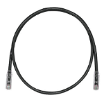 Panduit 0.91m Cat6 networking cable Black U/UTP (UTP)